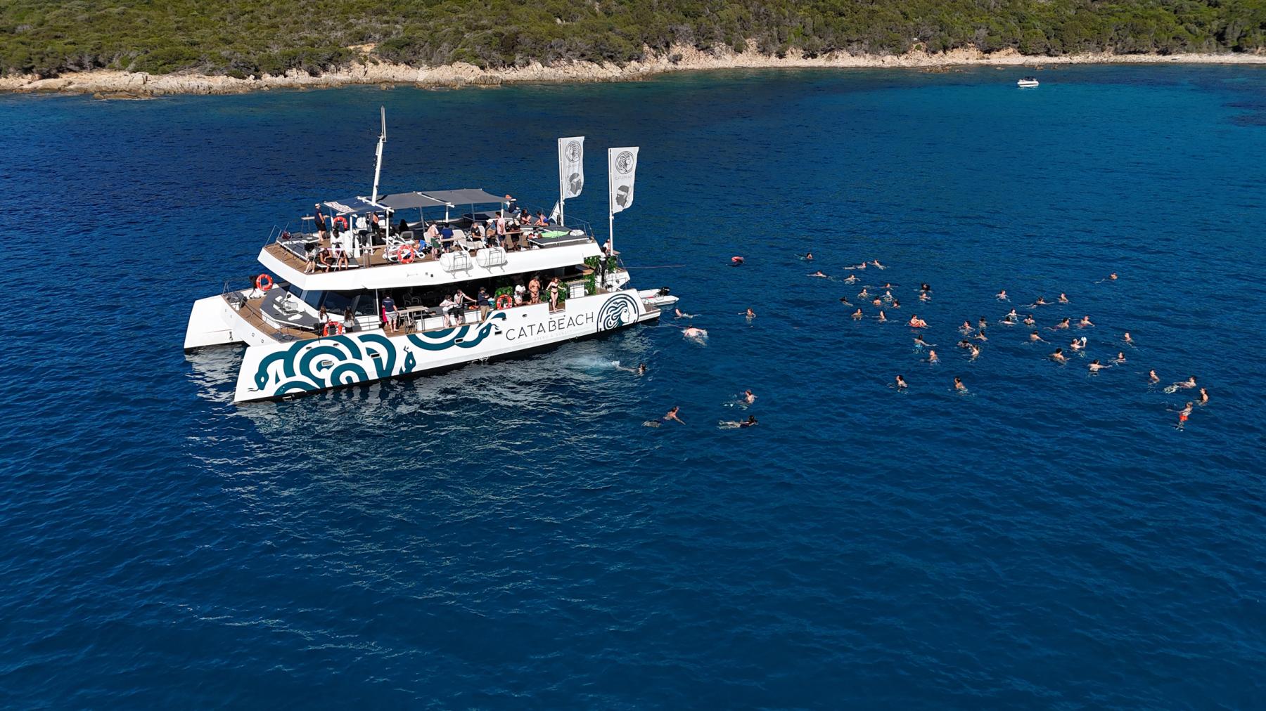 Photos catamaran en mer catabeach