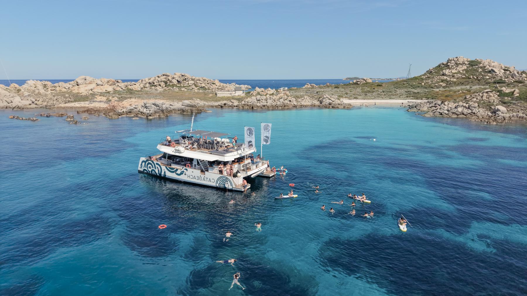 Photos catamaran en mer catabeach