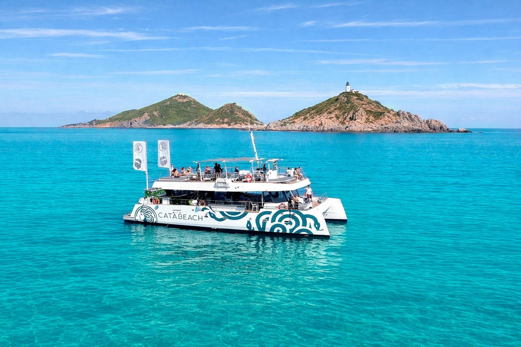 Photos catamaran en mer catabeach